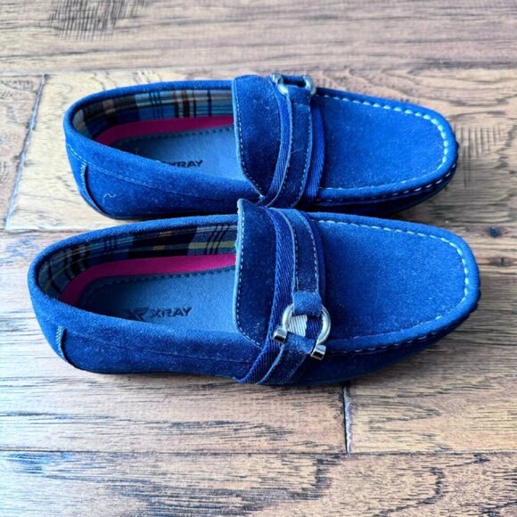 NWOB! XRAY Boy’s Stylish Navy Loafers - Size 12 - Picture 4 of 6
